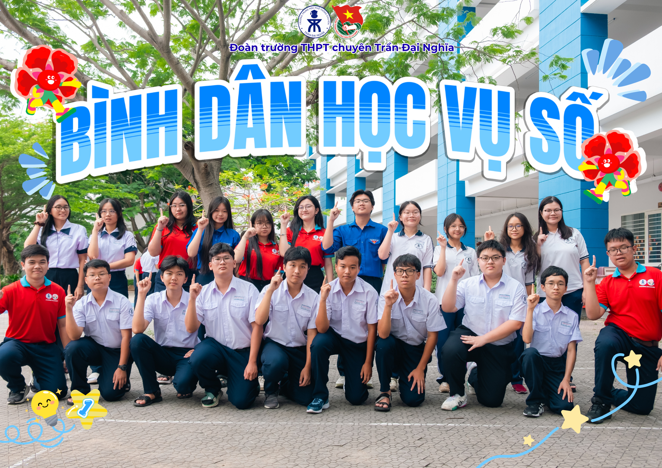 Đội hình “Bình Dân Học Vụ Số”