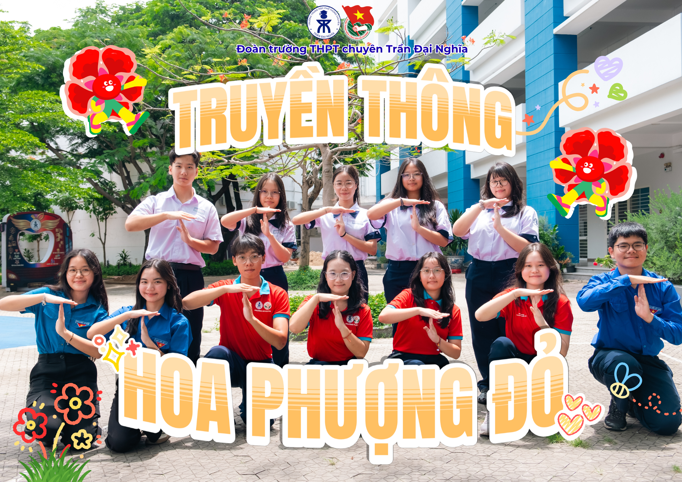Đội hình Truyền thông Hoa Phượng Đỏ